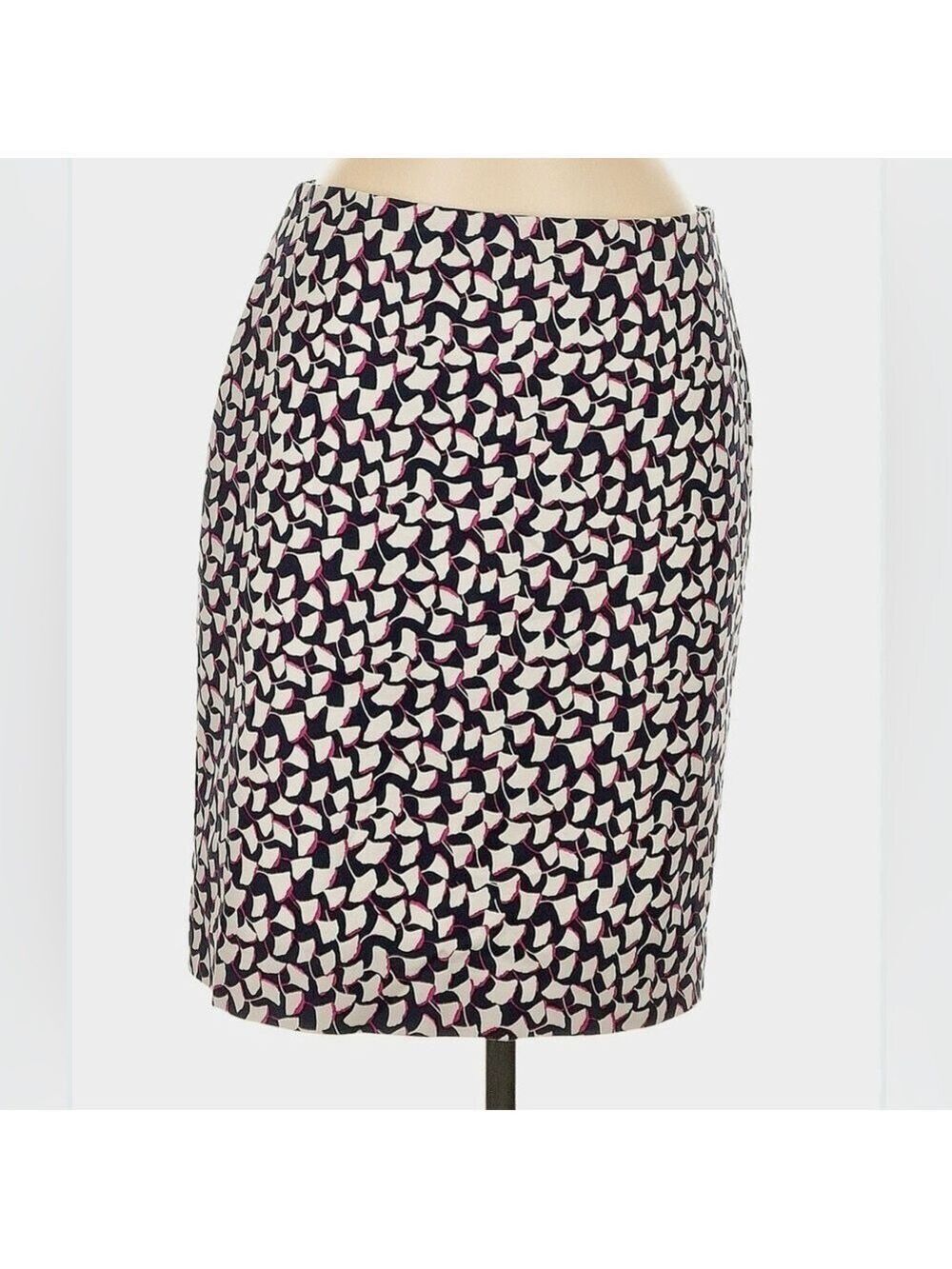 Ann Taylor Skirt, Petite, 10, Black & White